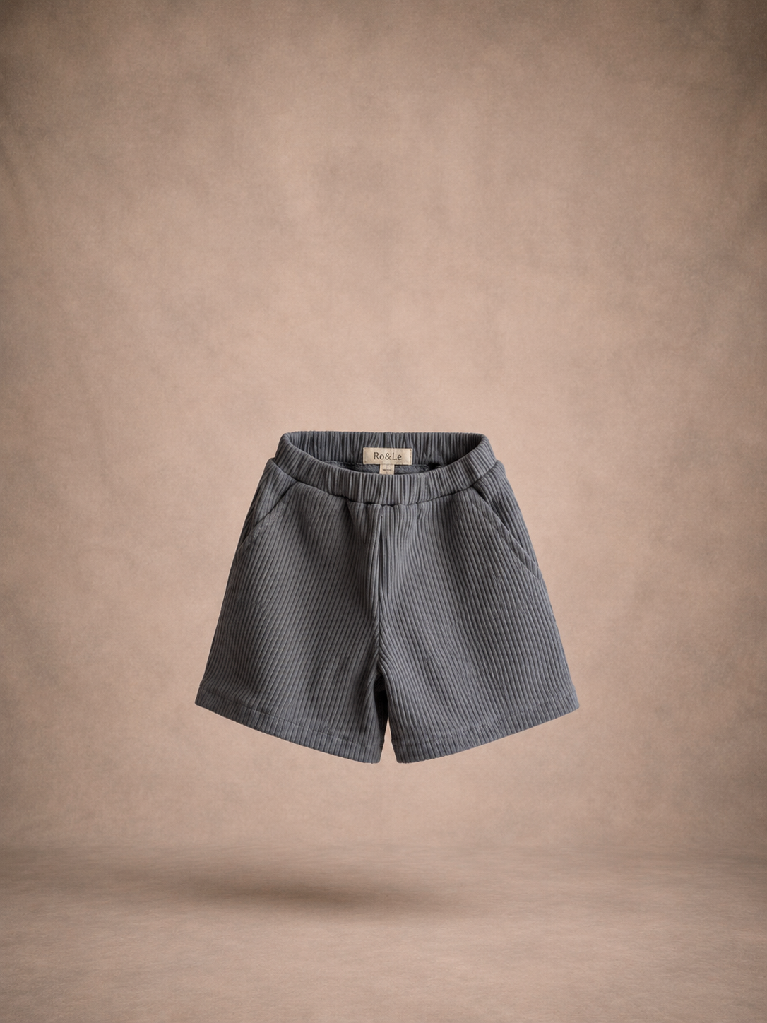 Short baby blue