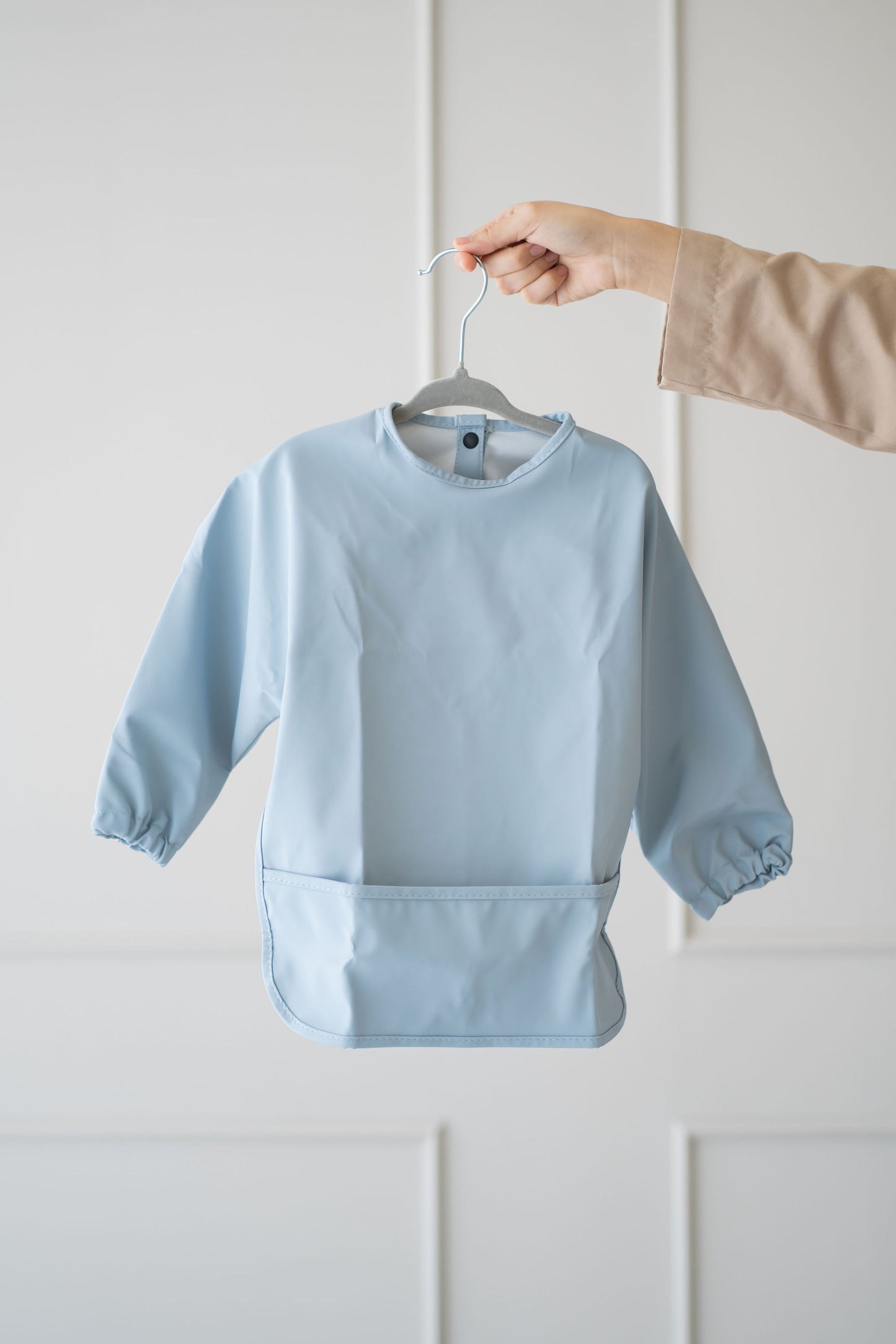 Babero baby blue