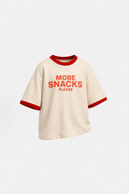 T-shirt More Snacks